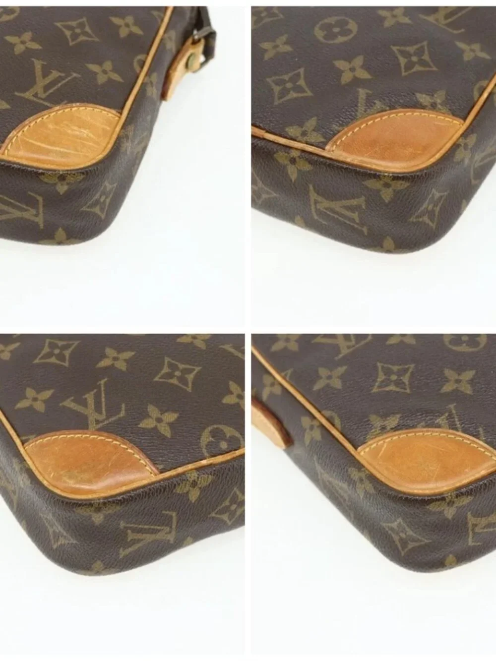 LOUIS VUITTON Monogram Danube Shoulder Bag M45266 LV Auth BA11682